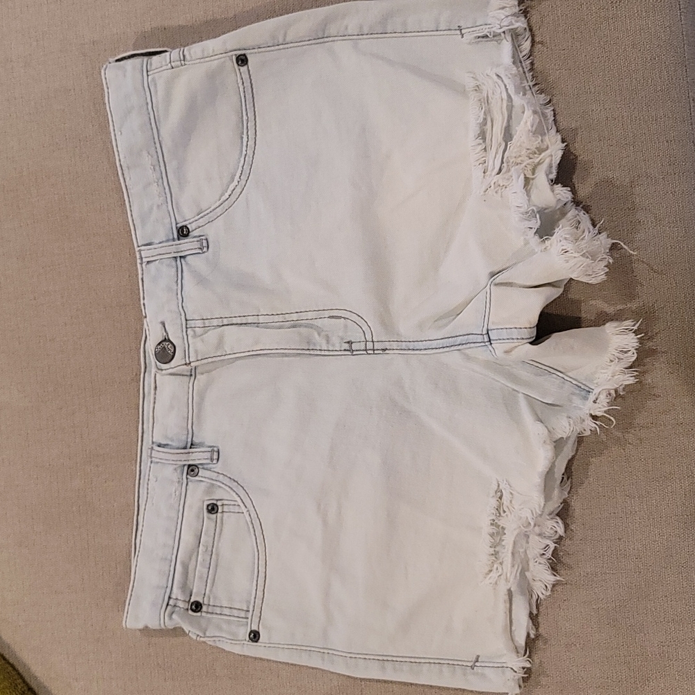 Free People We the Free Cut Off Jean Shorts